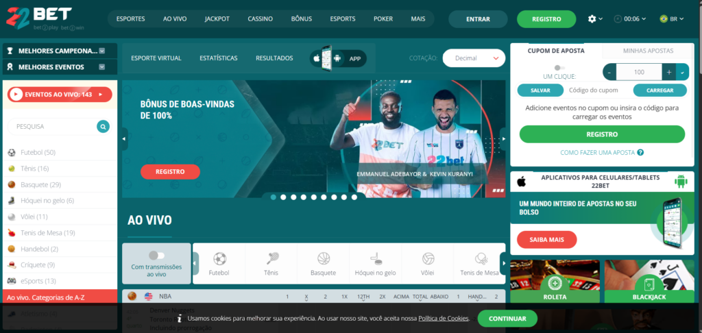 22Bet Portugal | Guia de Aposta